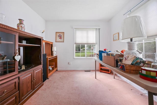 1105 Farmdale Rd, Brewster, NY 10509 - office featuring light colored carpet and baseboards