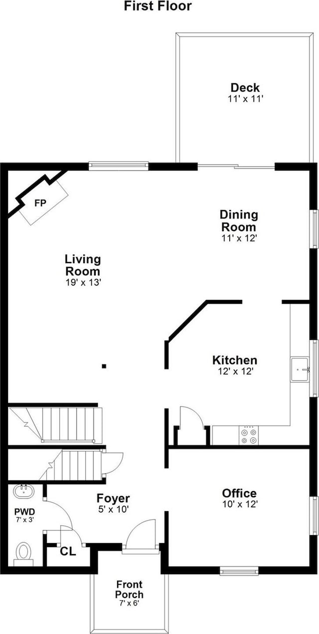 1105 Farmdale Rd, Brewster, NY 10509 - view of floor plan / room layout