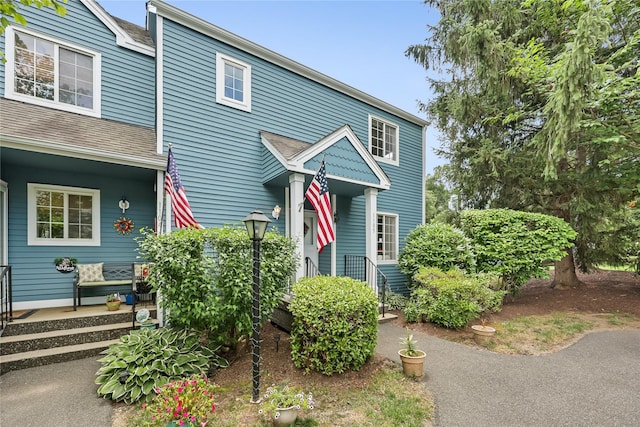 1105 Farmdale Rd, Brewster, NY 10509 - view of front of house with roof with shingles