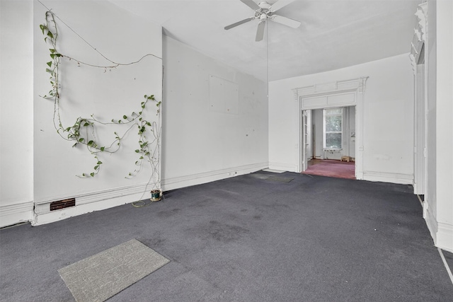 17 Palmetto St, Brooklyn, NY 11221 - unfurnished room featuring carpet flooring and a ceiling fan