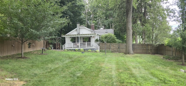 20 Mountain View Rd, Putnam Valley, NY 10579 - fenced backyard featuring a wooden deck
