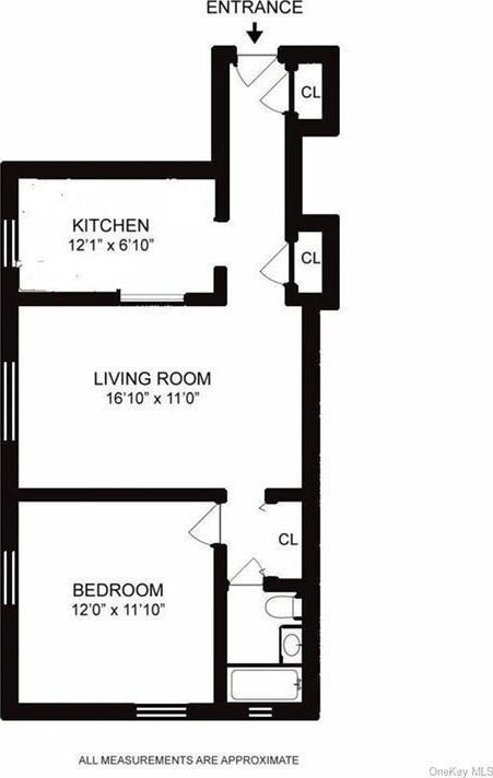 30-69 Hobart St Unit 2P, Woodside, NY 11377 - view of room layout