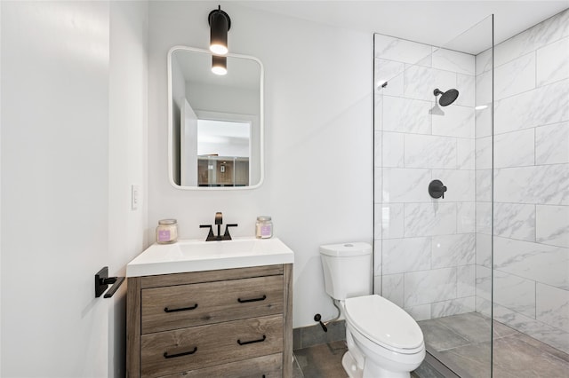 5 Kings Ln, Southampton, NY 11968 - bathroom featuring walk in shower and vanity