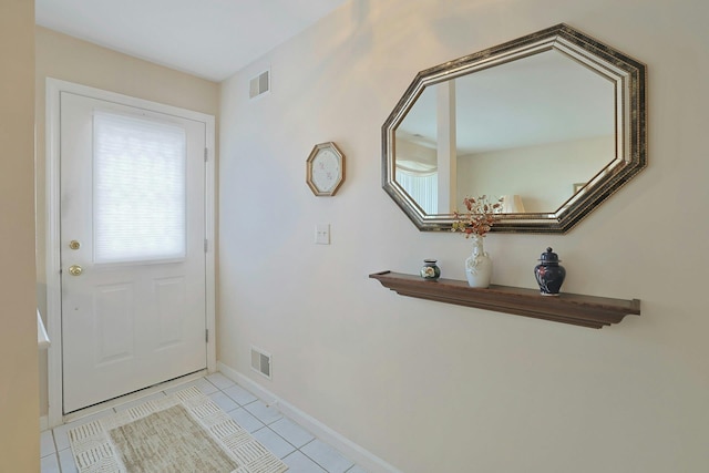 30 Windsor Cir Unit 30, New City, NY 10956 - doorway with light tile patterned floors and baseboards