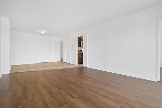 3333 Henry Hudson Pkwy W Unit 4M, Bronx, NY 10463 - unfurnished room with wood finished floors