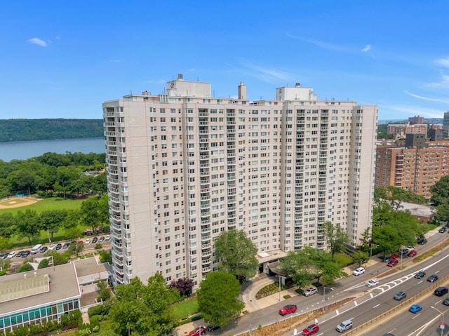 3333 Henry Hudson Pkwy W Unit 4M, Bronx, NY 10463 - view of apartment building / complex featuring a water view and a view of city