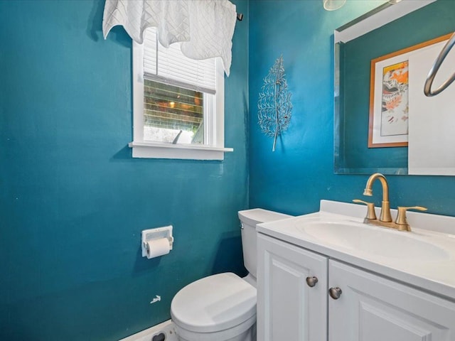 25 Amapola Ln, Kings Park, NY 11754 - half bathroom with toilet and vanity