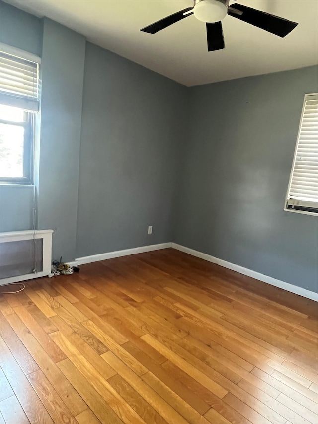 90-32 153rd Ave Unit 0029, Howard Beach, NY 11414 - empty room featuring wood-type flooring and ceiling fan