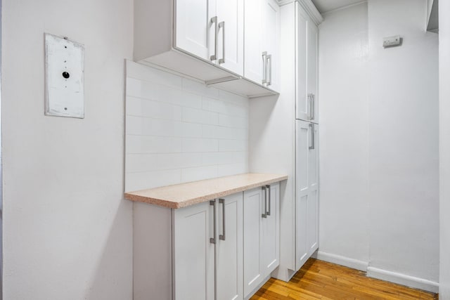 142-05 Roosevelt Ave Unit 627, Flushing, NY 11354 - mudroom featuring light wood finished floors and baseboards