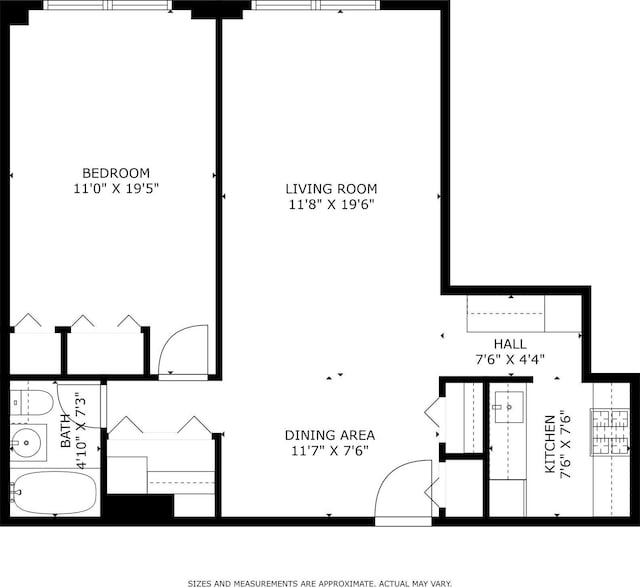 142-05 Roosevelt Ave Unit 627, Flushing, NY 11354 - view of property floor plan