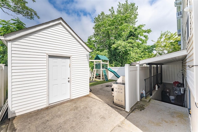 1051 Bay 32nd St, Bayswater, NY 11691 - view of garage