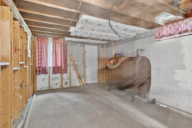 130 Marcus Rd, Ellenville, NY 12428 - basement with oil tank