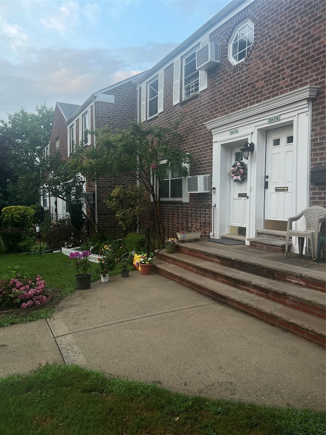 264-31 Langston Ave Fl 2Nd, Glen Oaks, NY 11004 - doorway to property with brick siding