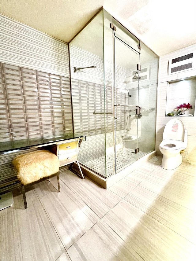 21019 26th Avenue Tl, Bayside, NY 11360 - full bath featuring tile patterned floors and a stall shower