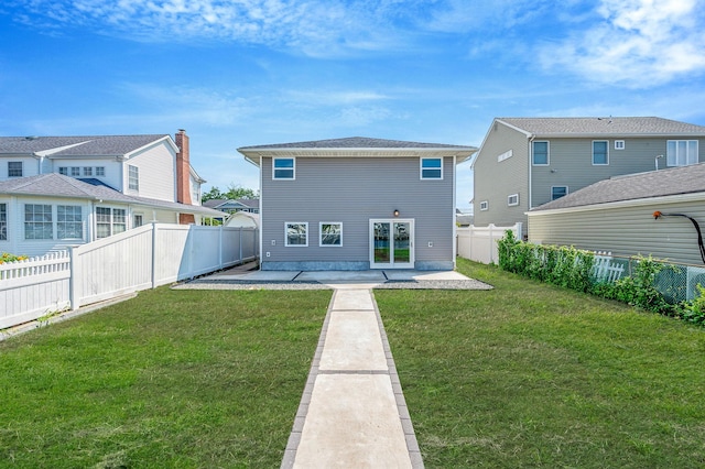 248 E Shore Rd, Lindenhurst, NY 11757 - rear view of property featuring a patio and a fenced backyard