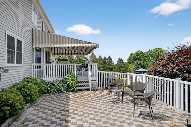 106 Maple Ave, Goshen, NY 10924 - view of patio / terrace with a deck
