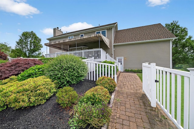 106 Maple Ave, Goshen, NY 10924 - rear view of house