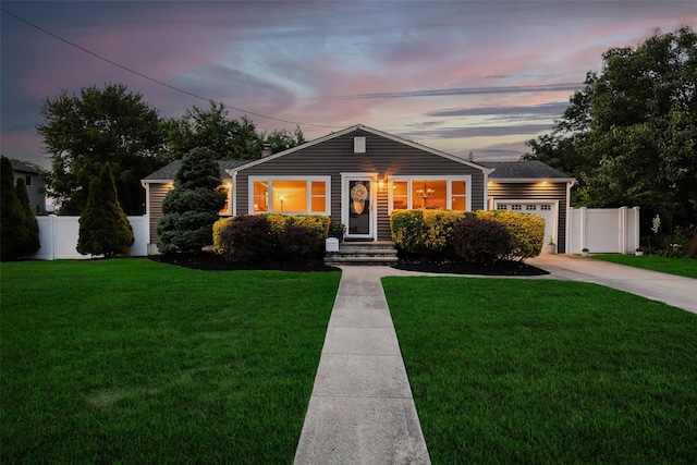 414 Pecan St, Lindenhurst, NY 11757 - view of front of home featuring driveway, a garage, and roof with shingles