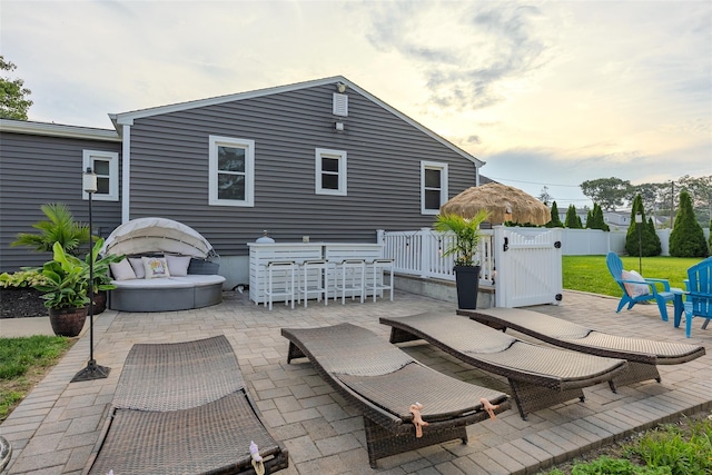 414 Pecan St, Lindenhurst, NY 11757 - view of patio