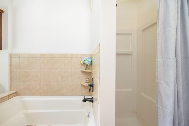 18 Alexander Blvd, Poughkeepsie, NY 12603 - full bath with curtained shower and a bath