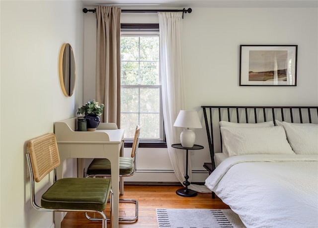 27 Maple Rd, Lake Peekskill, NY 10537 - bedroom featuring wood finished floors and baseboard heating