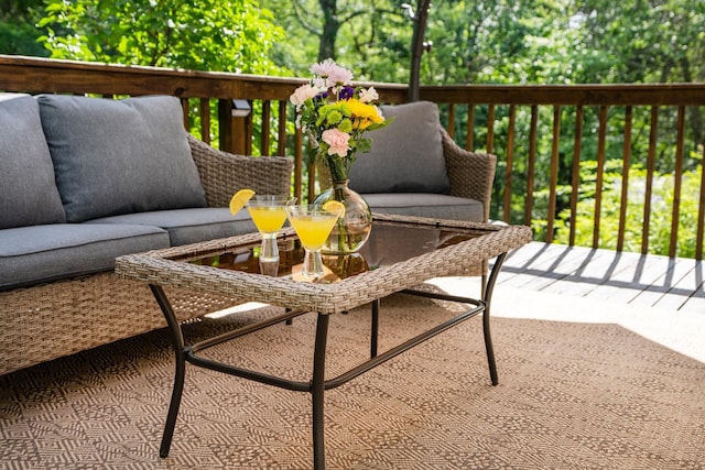 27 Maple Rd, Lake Peekskill, NY 10537 - balcony featuring an outdoor living space