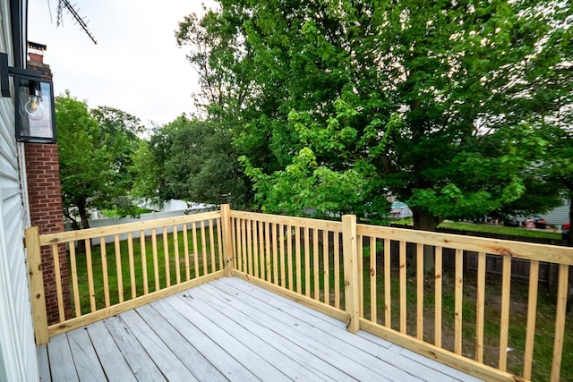 4 S Cardinal Ct, Islip, NY 11706 - view of wooden terrace