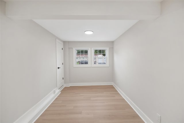 4 S Cardinal Ct, Islip, NY 11706 - spare room with light wood-type flooring and baseboards