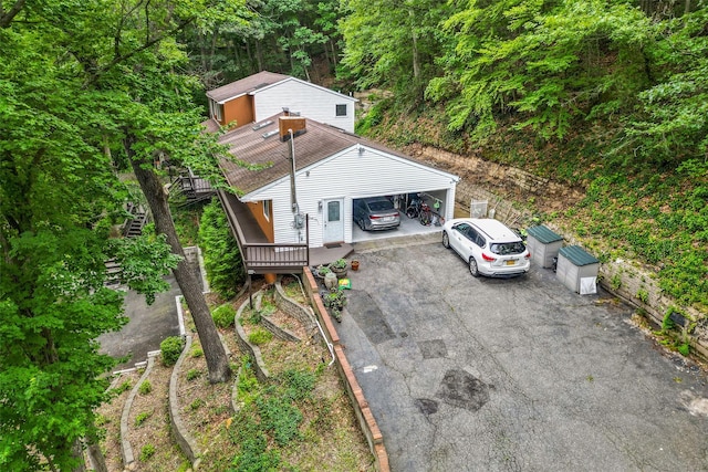 485 Harbor Rd, Cold Spring Harbor, NY 11724 - view from above of property