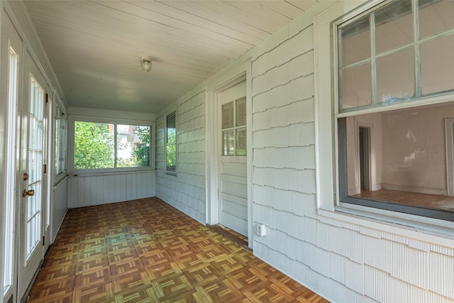 2 Florence St, North Baldwin, NY 11510 - view of unfurnished sunroom