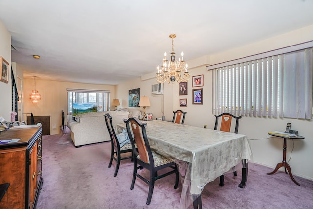 127 Keating Pl, Staten Island, NY 10314 - dining room with a chandelier and carpet