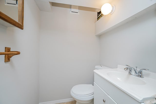 127 Keating Pl, Staten Island, NY 10314 - half bath with vanity and toilet