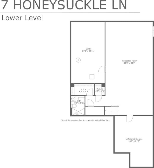 7 Honeysuckle Ln, Rye Brook, NY 10573 - view of floor plan / room layout