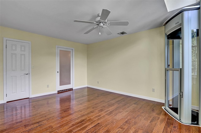 23 Indian Trce, Kings Park, NY 11754 - unfurnished bedroom featuring wood finished floors and ceiling fan