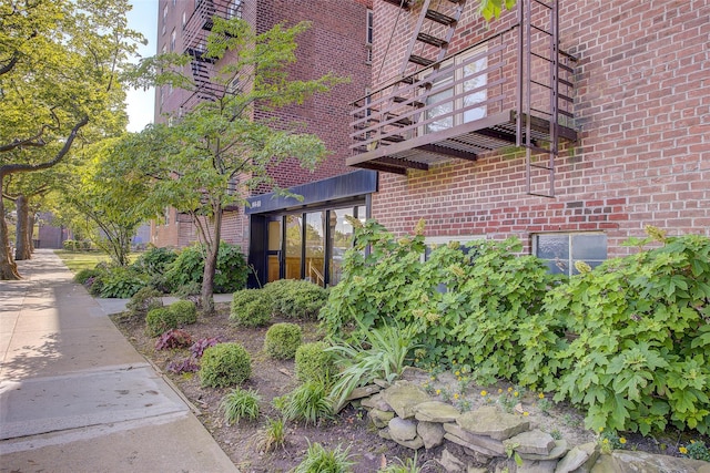 144-60 Gravett Rd Unit 4J, Kew Garden Hills, NY 11367 - view of property exterior with brick siding