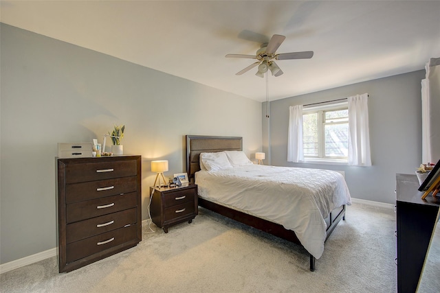 144-60 Gravett Rd Unit 4J, Kew Garden Hills, NY 11367 - bedroom featuring light colored carpet and a ceiling fan