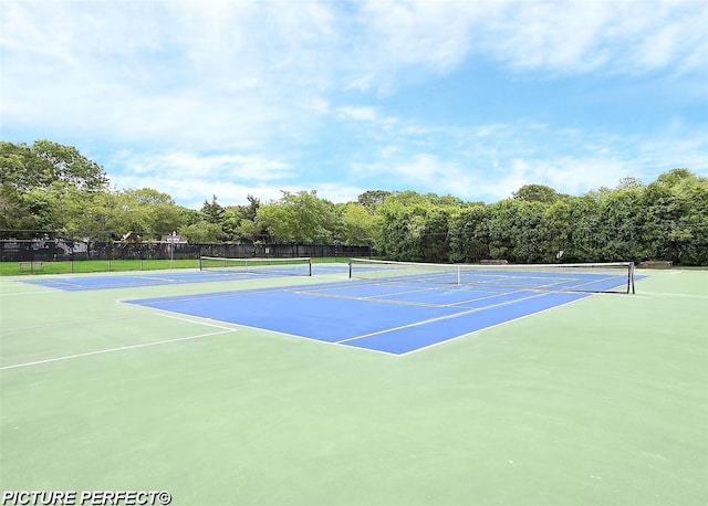 507 Constance Ln, Port Jefferson Station, NY 11776 - view of tennis court with community basketball court