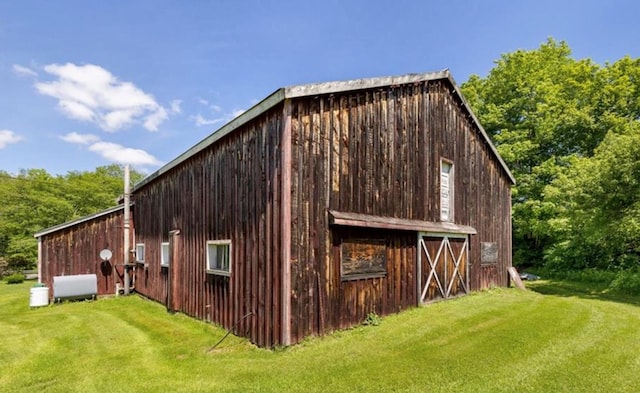 2018 Beaverkill Rd, Livingston Manor, NY 12758 - view of barn featuring a yard