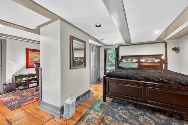 35 Everett Rd, Goshen, NY 10916 - bedroom with light wood-type flooring and baseboards