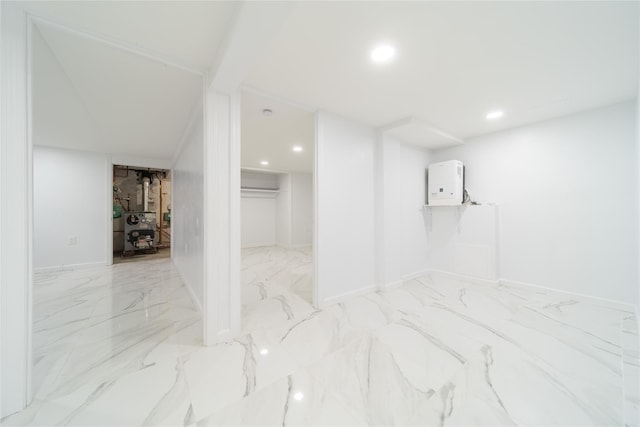 7 Miller Dr, Lake Grove, NY 11755 - interior space featuring marble finish floors and recessed lighting