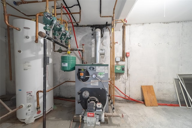 7 Miller Dr, Lake Grove, NY 11755 - utilities featuring gas water heater and a heating unit