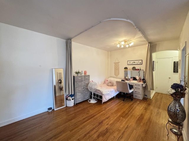 2208 76th St Unit A3, East Elmhurst, NY 11370 - bedroom featuring wood finished floors