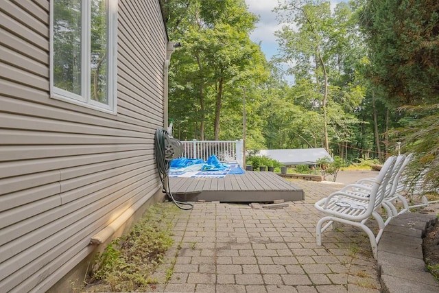 23 Sky Meadow Rd, Suffern, NY 10901 - view of patio / terrace featuring a deck