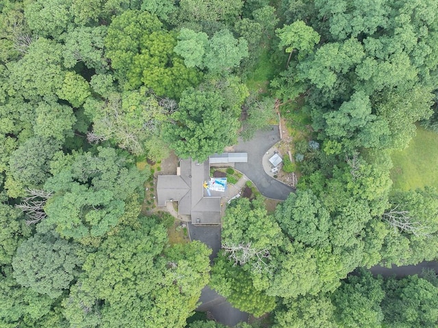 23 Sky Meadow Rd, Suffern, NY 10901 - aerial overview of property's location with a forest