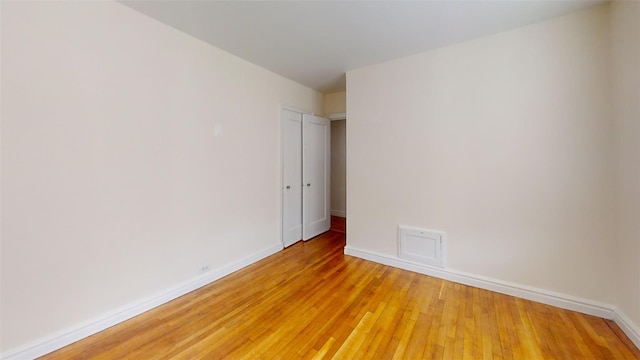 151 Prospect Unit 3-F, Mount Vernon, NY 10550 - empty room with light wood-type flooring and baseboards