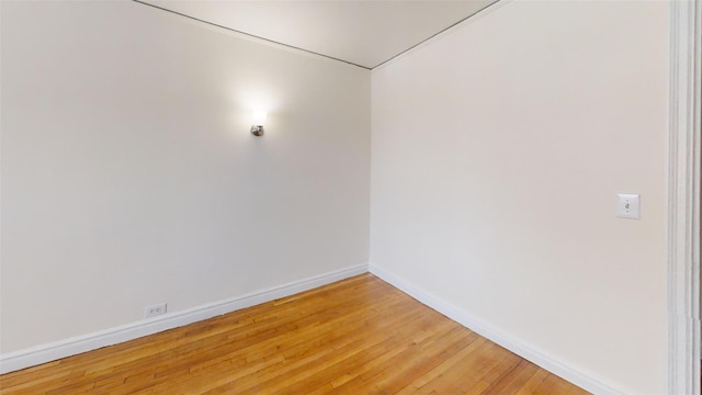 151 Prospect Unit 3-F, Mount Vernon, NY 10550 - empty room featuring baseboards and light wood-style floors