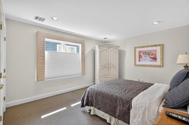48 Fieldstone Ln, Oyster Bay, NY 11771 - carpeted bedroom with recessed lighting