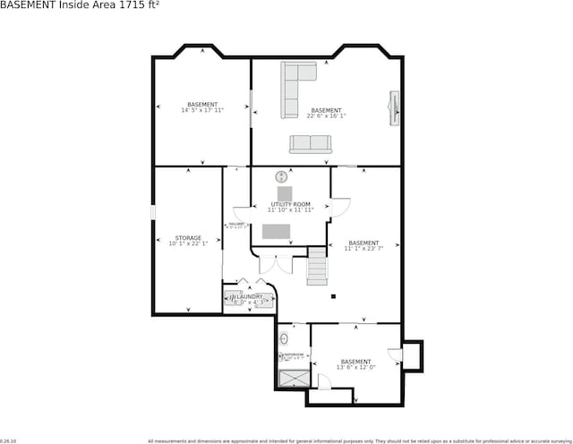48 Fieldstone Ln, Oyster Bay, NY 11771 - view of floor plan / room layout