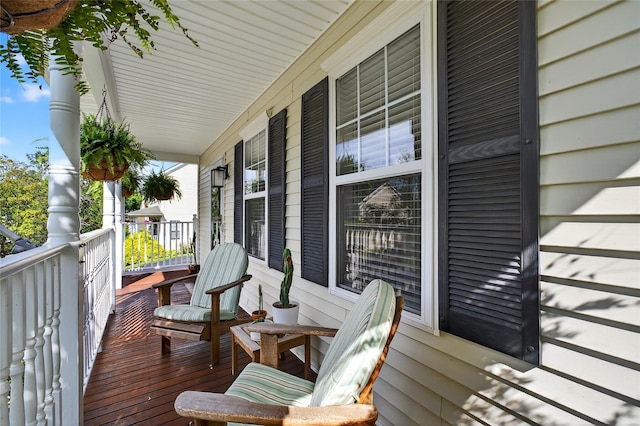 36 Bush Creek Ln, Poughquag, NY 12570 - view of wooden porch