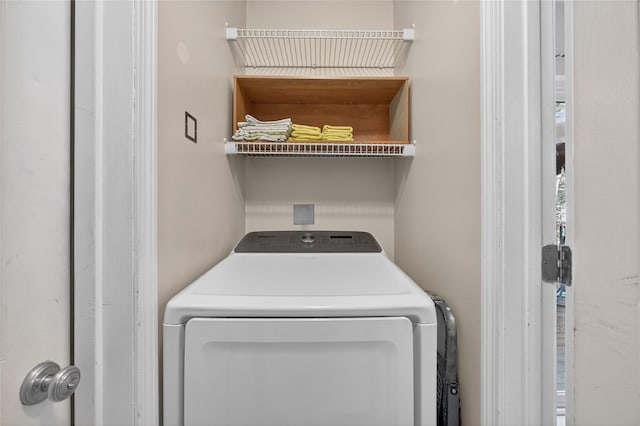 36 Bush Creek Ln, Poughquag, NY 12570 - washroom featuring washer / dryer